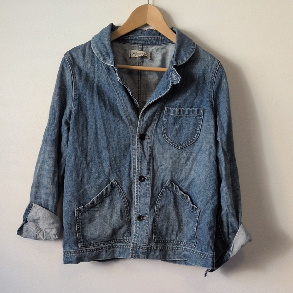 Madewell Light Blue Denim Jacket